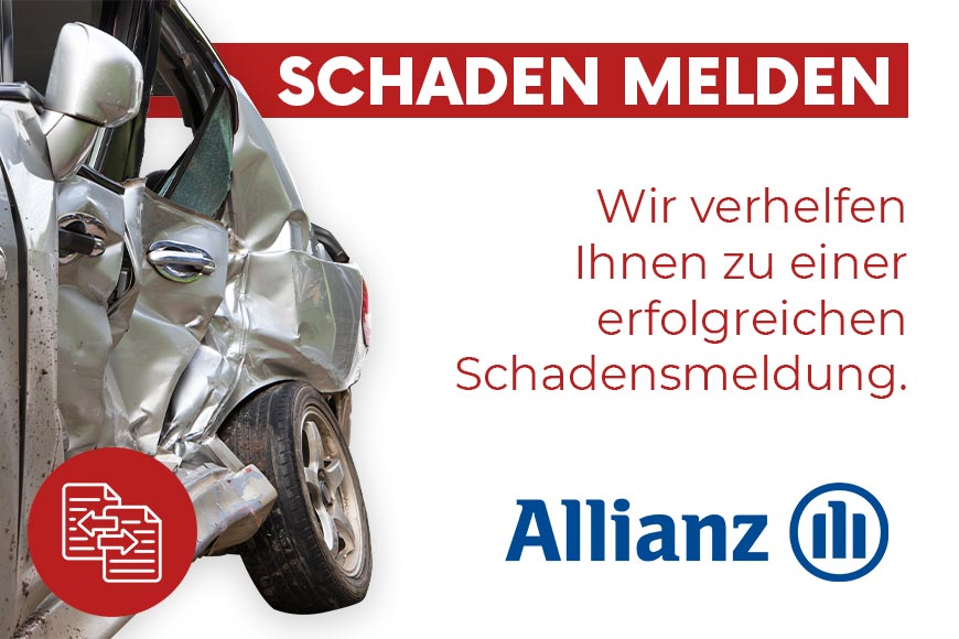 Kfz Unfallgutachter DGI Gutachten meldet Verkehrsunfall bei Allianz